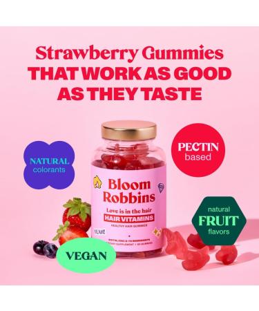 60 Hair Gummies for Faster Hair Growth Vitamins for Women & 5000 MCG Non-GMO Vegan Biotin Hair Skin and Nails Gummies - Hair Growth & Hair Skin and Nails Vitamins 60 Count (Pack of 1) - Buy Online on GoSupps.com