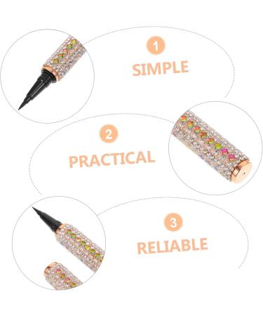BELLIFFY 1 Piece Eyeliner Pen Makeup Pen Safe Skinfriendly Lightweight Onthego Easy to Remove Without Discoloration for Any Occasion - Buy Online on GoSupps.com