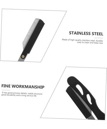 Beavorty 2-Piece Men's Shave Razor Set - Stainless Steel Sharp Razors & Rust-Free Eyebrow Trimmer for Precision Grooming - Buy Online on GoSupps.com