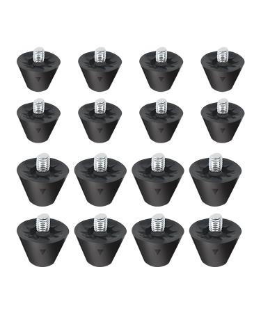 16 pieces of metal and plastic football tunnels nylon tunnels slipcase tunnels metal head compensation tunnels non-slip shoe stollen suitable for all types of football stollen replacement - Buy Online on GoSupps.com