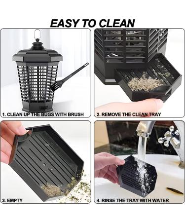 Electric Bug Zapper 18W Mosquito Killer Outdoor IPX4 Waterproof High Powered 4200V Electric Mosquito Zapper Fly Trap for Home Garden Patio Office - Buy Online on GoSupps.com