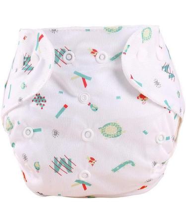 6 Pack Adjustable Washable Baby Diapers | Reusable Pocket Diaper Pants for Newborns (0-18 Months) - Buy Online on GoSupps.com