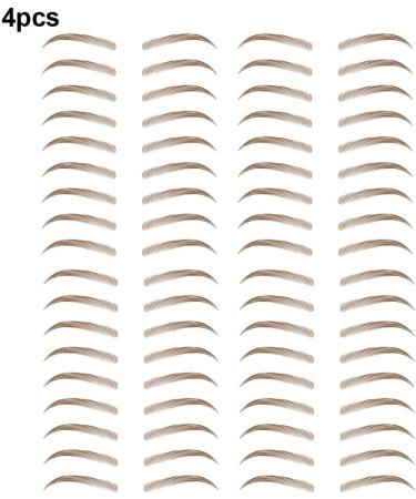 miduoidn Authentic Waterproof Eyebrows Tint For Eyebrows Easy To Apply Makeup Products Eyebrows Professional Accessories Brown-16 4pcs - Buy Online on GoSupps.com