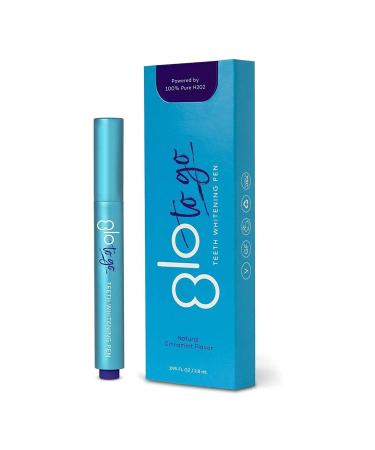 GLO to Go Teeth Whitening Pen Easy to Use Safe & Effective Dentist-Invented Whitening Treatment Designed for Sensitive Teeth Travel Friendly Cinnamint Flavor
