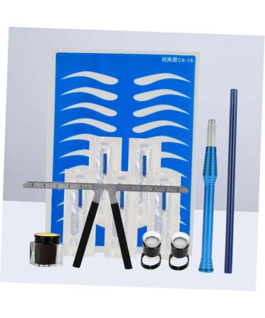 Outanaya Coffee Cup Pigment and Manual Positioning Pencil Pen Dark Rings Eyebrow Kit Skin Ruler Three-point - Buy Online on GoSupps.com