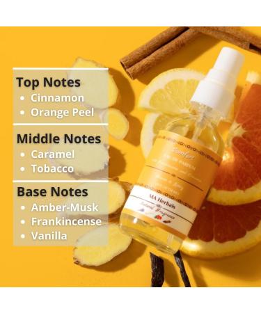 MA Herbals Comfort Cinnamon & Frankincense Natural Fragrance | w/Notes of Tobacco Vanilla Caramel and Amber | Unisex Gourmand Eau de Parfum made with Essential Oils Comfort (Cinnamon Frankincense Vanilla) - Buy Online on GoSupps.com