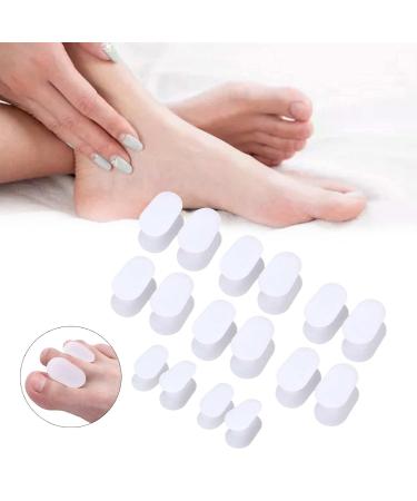 8 Pairs Hallux Valgus Corrector Toe Separator - Foot Care for Men - Buy Online on GoSupps.com