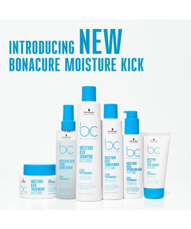 Schwarzkopf NEW BC Bonacure Moisture Kick Spray Conditioner | Leave-In Conditioner | Heat Protection Spray | Colour Safe for All Hair Types New Formula! 200 ml (Pack of 1) - Buy Online on GoSupps.com