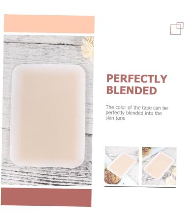 Beavorty Stickers Waterproof 3pcs Concealer Silicone Patches Invisible Tape Scar Conceal Sticker Scar Cover Pu Scar Stickers 14X10X0.2CM Khaki - Buy Online on GoSupps.com