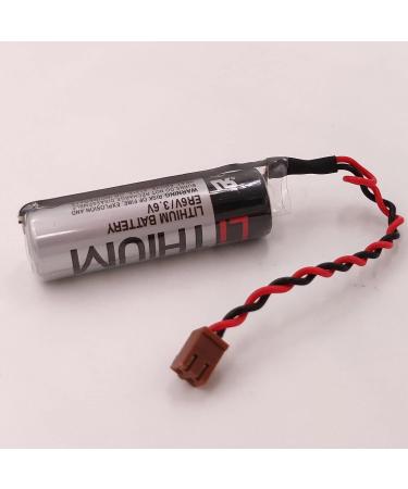 Buy 5 Pack ER6VCT ER6V/3.6V PLC Battery for Robot OTC - 2000mAh with Small Brown Plug | Fast International Shipping - Buy Online on GoSupps.com