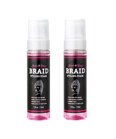 Nicole & Alyssa - Braid Styling Foam 7.2oz (Pack of 2)