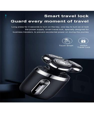 5-in-1 Portable Electric Head Shaver for Bald Men - USB Rechargeable Waterproof Mini Hair Trimmer & Nose Hair Razor - Buy Online on GoSupps.com