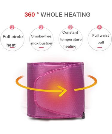 Shaple Heated Waist Belt for Back Pain Relief Adjustable Reusable Support for Dysmenorrhea & Stomach Pain International Shipping Available - Buy Online on GoSupps.com