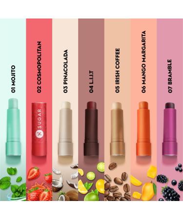 Buy Sugar Tipsy Lips Moisturizing Balm - 03 Pinacolada | Hydrating Lip Care for All Skin Types - International Shipping Available - Buy Online on GoSupps.com