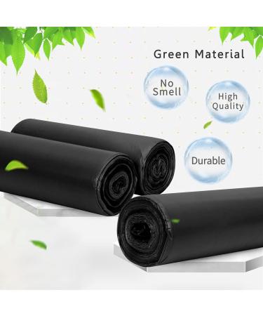 Fyy Garbage Bags - 120 Waste Bags 5 Rolls | Black 3L-10L for Bathroom Kitchen Office | Durable & Leak-Proof - Buy Online on GoSupps.com