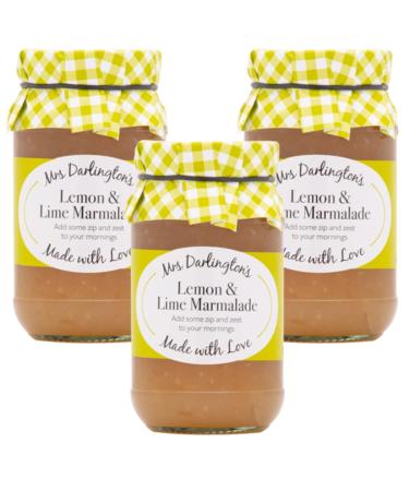 Mrs Darlington's Medium Cut Lemon & Lime Marmalade - 340g - Pack of 3