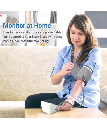 Scian Blood Pressure Meter - Automatic Arrhythmia Detection Home Use Upper Arm Monitor 22-42cm Cuff Dual User 180 Memory Large LCD Display USB - Optimal Health Monitoring - Buy Online on GoSupps.com