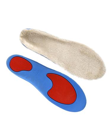 NOLITOY 1 Pair Shoe Inserts Sports Shoe Pad Plantar Inserts Soft Fleece Insoles Fleece Insoles Walking Boot Insoles Casual Dress Shoes -Absorbing Insoles Shoe Pads White Full Pad White M