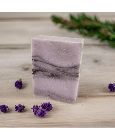 Buy Lavender & Evergreen Cold Process Artisan Soap - 4.8 oz Nourishing Olive Oil Coconut Oil Sunflower Seed Oil International Shipping Available - Buy Online on GoSupps.com