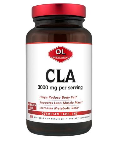 Olympian Labs CLA, 3000 mg per Serving, 90 softgels, 30 Servings