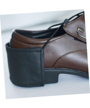 Buy TENDYCOCO 3 Pcs Heel Sleeve - Wear Resistant Breathable Shoe Covers - Black Overshoes Pad for Visitors - Medium Size - Buy Online on GoSupps.com