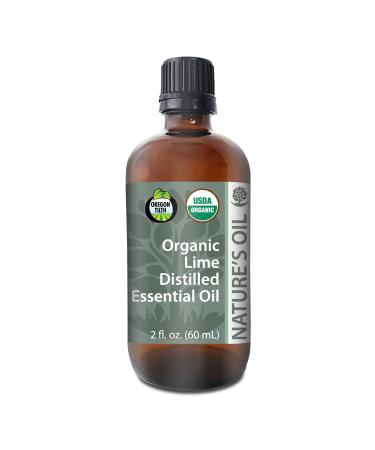 Best Lime Essential Oil Pure Certified Organic Therapeutic Grade 60ml