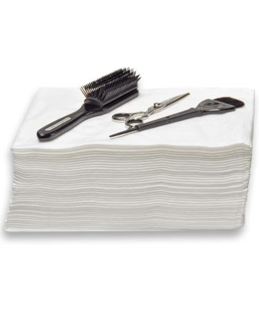 DAVELEN Essential Disposable Hair Towels for Women - Super Absorbent Quick Dry - 32x16 - Ideal for Curly, Long, Thick Hair - Pack of 50 (White) - Buy Online on GoSupps.com