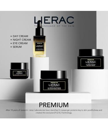 Lierac Premium Voluptuous Cream - Age-Defying Hydrating Face Moisturizer with Niacinamide & Hyaluronic Acid | Nourish Firm & Smooth Skin | 50ml - International Shipping Available - Buy Online on GoSupps.com