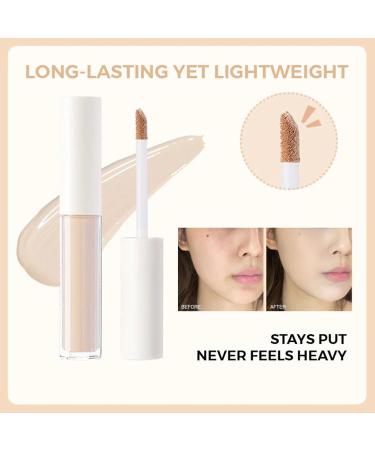 Nbzsmlkn Transparent Light Concealer Brightening Concealer Against Dark Circles Liquid Matte Concealer For Dark Circles Spots Lightweight Waterproof Foundation Mix - Buy Online on GoSupps.com