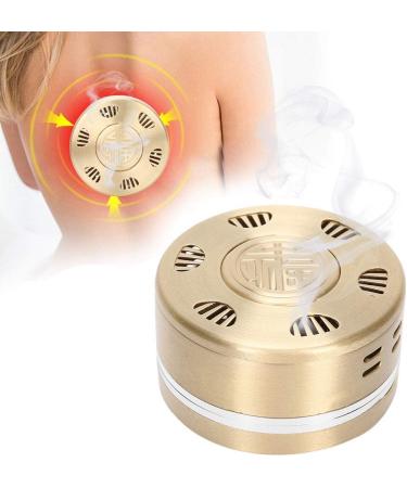 Portable Pure Copper Moxa Box for Moxibustion Treatment | Home & Salon Use - Buy Online on GoSupps.com