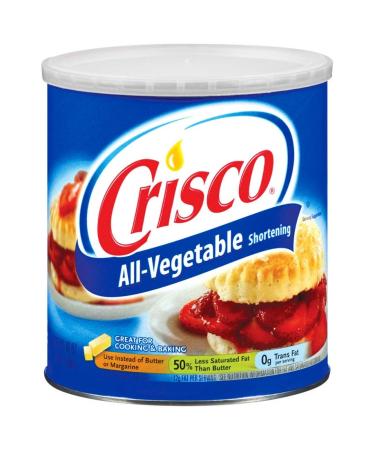 Crisco All-Vegetable Shortening, 48 oz