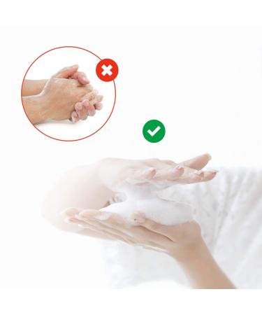 GWHOLE 6 x Soap Bags - Nylon Soap Pouches for Residues | Perfect for Facial Cleansers & Foaming - Buy Online on GoSupps.com