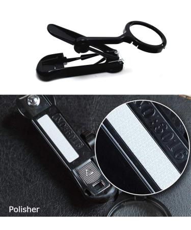 CAREOR Stainless Steel Nail Clipper for Seniors - Professional Fingernail & Toenail Cutter with Ergonomic Grip - Buy Online on GoSupps.com