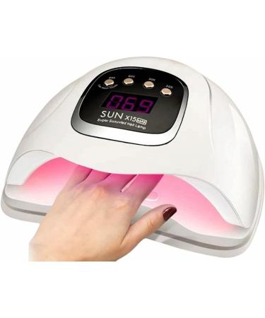 Timpou 280W UV LED Gel Nail Lamp Professional UV LED Light Dryer for Nails Gel Polish with 66 Beads Fast Gel Nail Curing Light Auto Sensor 4 Timer Setting Nail Art Drying Tools