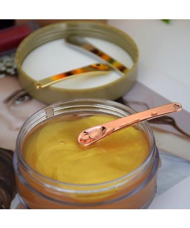 3-Pack Mask Applicator Cosmetic Scraper Cream Scoop Applicator For Facial Makeup Cream Scoop Beauty Spatula gold&silver&rose gold - Buy Online on GoSupps.com