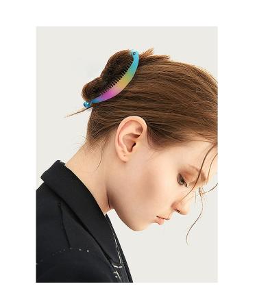 Bohemia Style Floral Banana Hair Clips - 10pcs/pack Hair Accessories for Women Girls - Buy Online on GoSupps.com