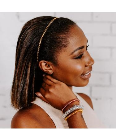 Teleties Spiral Hair Coils Headband for Women - Strong Grip, Water Resistant - Crystal Clear - Buy Online on GoSupps.com