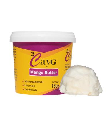 3CayG 1lb Mango and 1 Lb Shea Butter Bundle Pack for DIY Body Butters and More - Buy Online on GoSupps.com