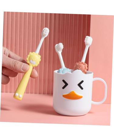 Hoement 3-Piece Children's Toothbrush Set | Daily Use Manual & Travel Toothbrush for Kids | Essential Children s Accessories - Buy Online on GoSupps.com