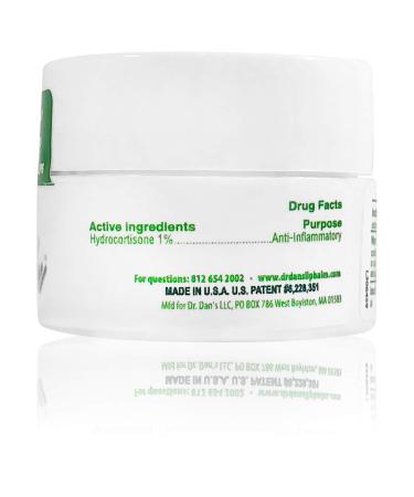 Dr. Dan's Cortibalm Jar - 1 Pack - Healing Lip Balm for Dry Cracked Lips - Men, Women, Children - 0.25oz Unflavored - Severe Chapped Lip Relief - Buy Online on GoSupps.com