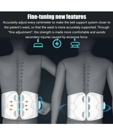 Thyxgs Lordosis Support Belt | Adjustable 360 Back Decompression Belt for PSOAS Muscle Relief - XL Size - Buy Online on GoSupps.com