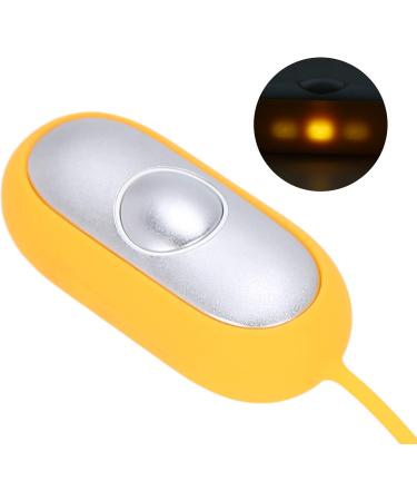 Microcurrent Insomnia & Stress Relief Sleep Aid Device | USB Charging | Yellow - Buy Online on GoSupps.com