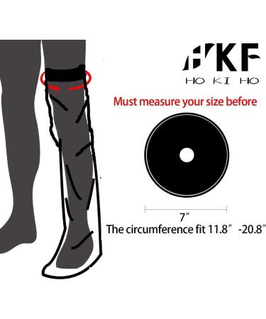 HKF HO KI HO Adult Waterproof Cast Cover Leg - Extra Large Full Leg Size - Black - Buy Online on GoSupps.com