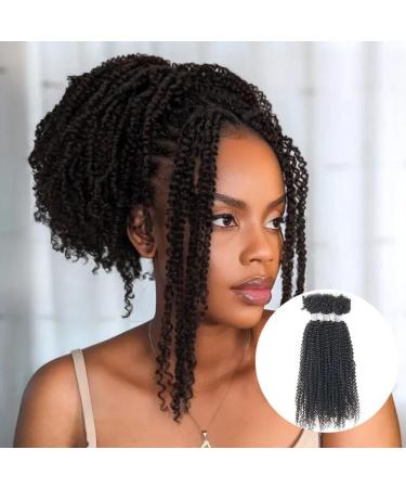 FASHION IDOL Kinky Curly V Bulk Human Hair for Twist Braids Dreadlock Extensions Loc Repair Afro Kinky Curly Human Hair for Braiding 3 Bulk 3oz 22 Inches Natural - Buy Online on GoSupps.com