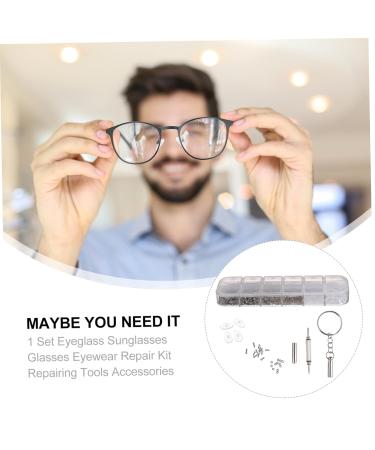 Buy Healeved Tiny Screw Set for Glasses | Mini Tools for Jewelry & Watch Repair | Stainless Steel Screws & Nuts - Buy Online on GoSupps.com