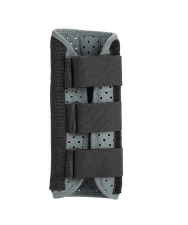 Lightweight Black Wrist Brace & Support for Pain Relief | Carpal Tunnel Sprains & Strains (Right M) - International Shipping Available - Buy Online on GoSupps.com