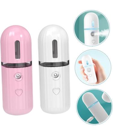 AUTSUPPL 2pcs Moisturizing Sprayer Premium Facial Mister Travel Humidifiers Face Moisturizing Abs - Buy Online on GoSupps.com