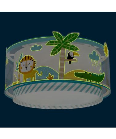 Dalber My Little Jungle Ceiling Light for Children - Juggling Animal Lamp E27 - Perfect Kids Room Decor - Buy Online on GoSupps.com