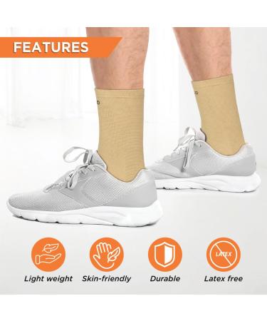 Vissco Tubular Elastic Anklet - XL for Enhanced Support | International Shipping Available - Buy Online on GoSupps.com