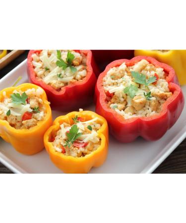 Buy Fresh Red Peppers - Colorful Peppers (500g) | International Shipping Available - Buy Online on GoSupps.com